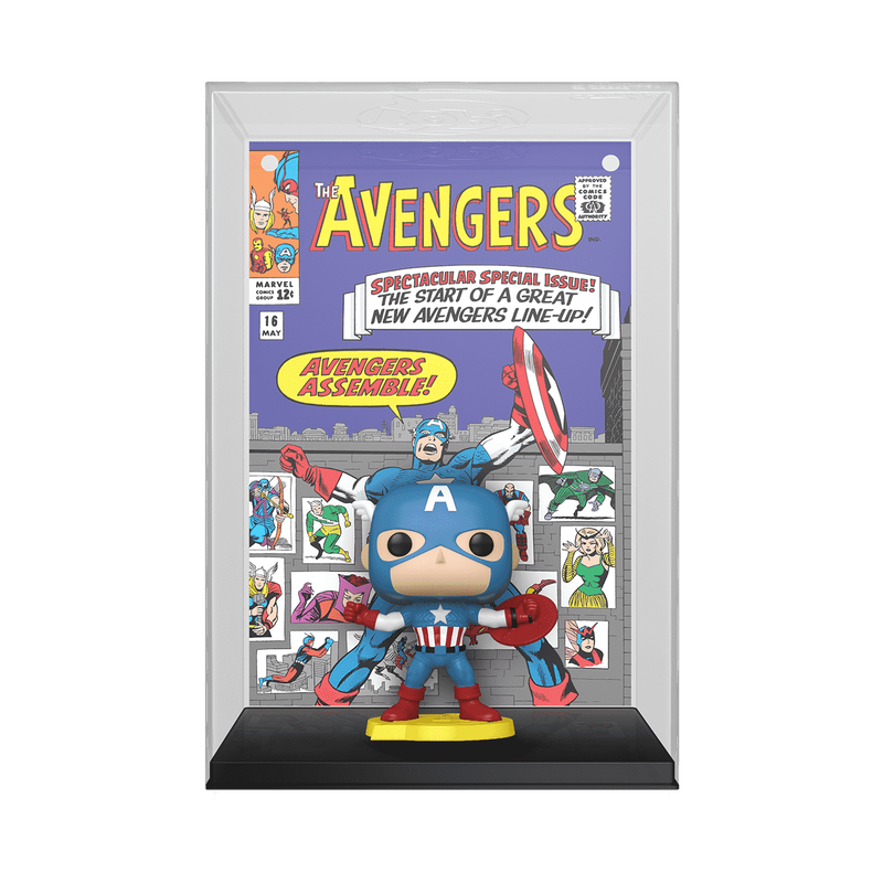 Pop! Comic Covers Captain America, , hi-res view 1